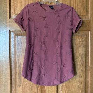 Rue 21 distressed tee